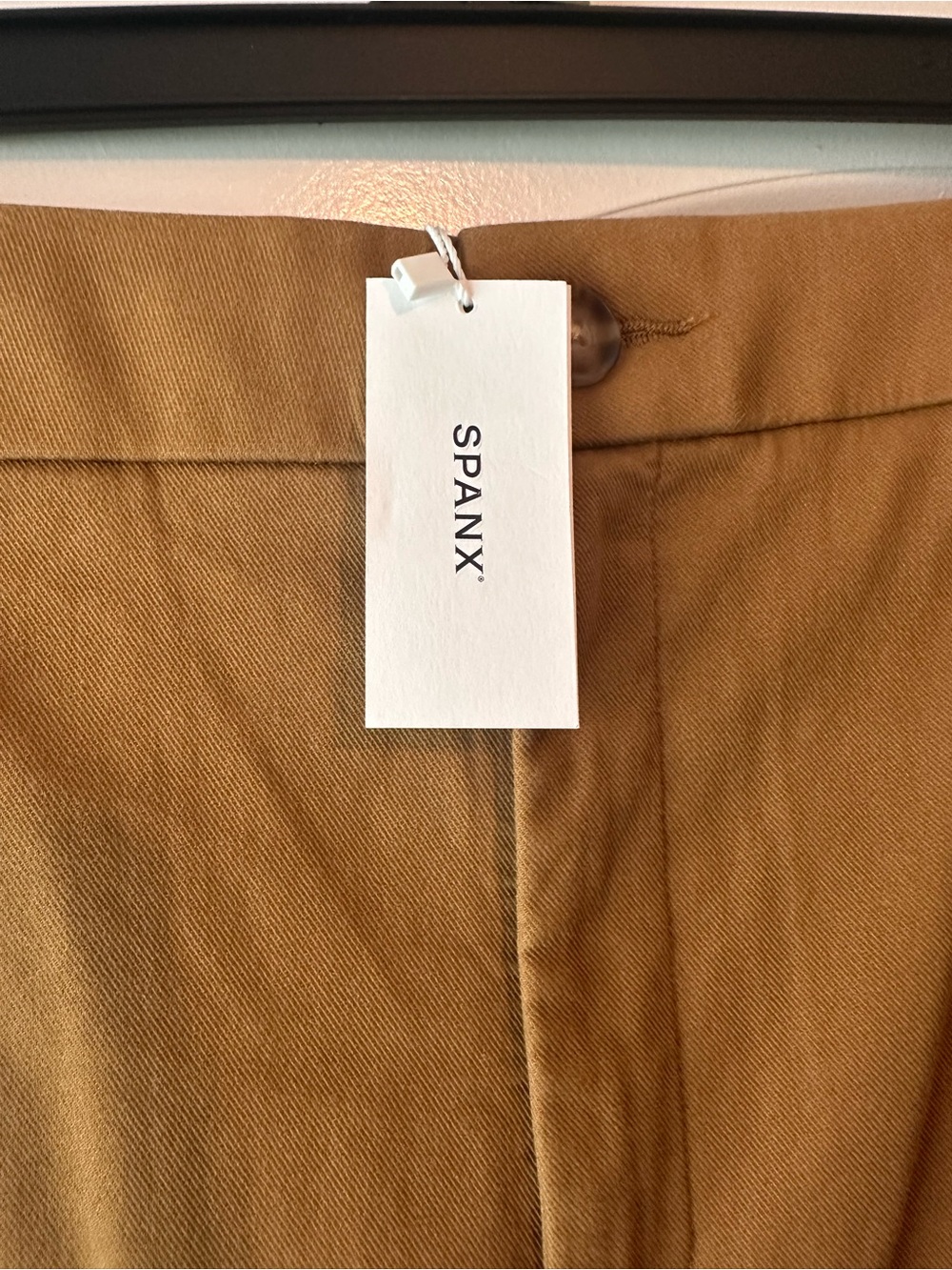 SPANX Wide Leg Trousers in Camel - Picture 2 of 5